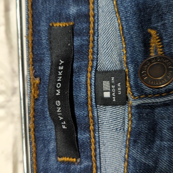 Flying Monkey Highrise Ankle Skinny Jeans Sz. 30/32 - Picture 4 of 8